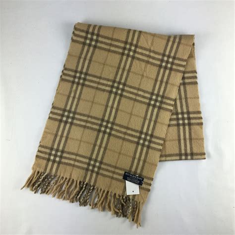 vintage burberry scarf|authentic burberry plaid scarf.